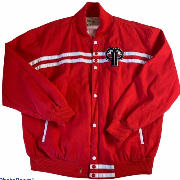 Pelle Pelle Other - Pelle Pelle Varsity Style Jacket RARE